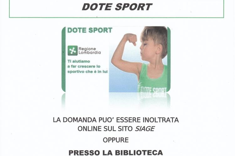 DOMANDA DOTE SPORT